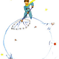 Иллюстрация Антуана де Сент-Экзюпери к сказке "Маленький принц"