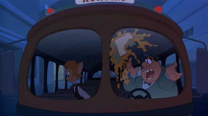 Кадр из анимационного фильма "Коты не танцуют" (1997)
