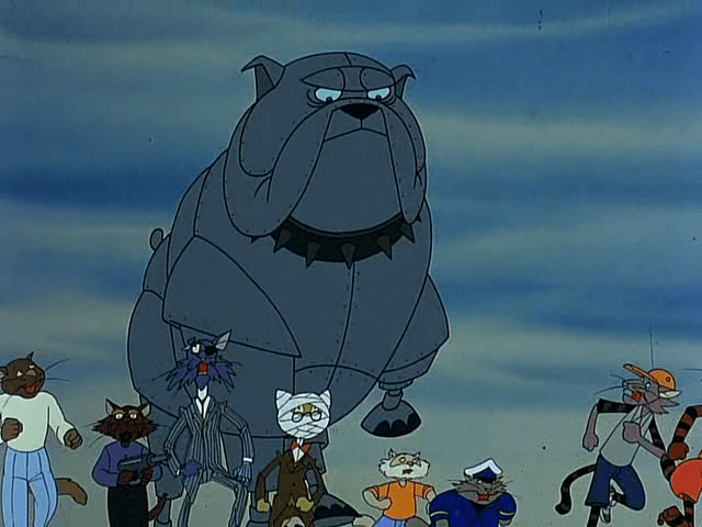 Кадр из анимационного фильма "Ловушка для кошек" (1986)
