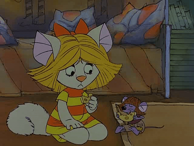 Кадр из анимационного фильма "Ловушка для кошек" (1986)