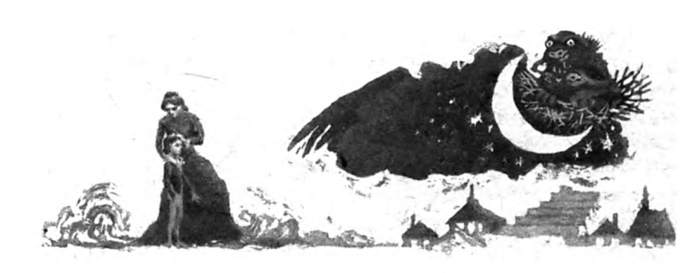 Иллюстрация С.А. Чайкуна к новелле Э.Т.А. Гофмана «Песочный человек»