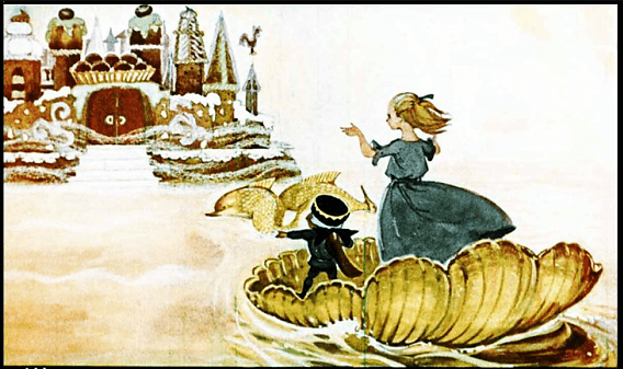 Иллюстрация Л.А. Гладневой к сказке Э.Т.А. Гофмана «Щелкунчик и мышиный король»