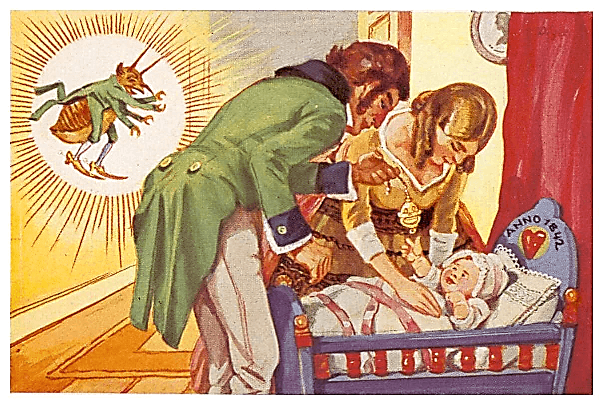 Иллюстрация Стефана Марта к сказке Э.Т.А. Гофмана «Повелитель блох»
